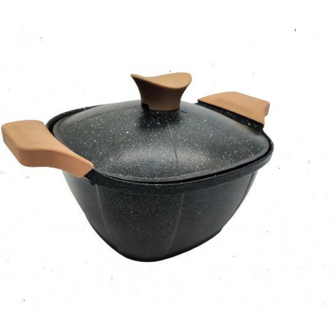 Neoklein 24 CM Titanium Black Square casserole Neoklein 24 CM Titanium Black Square casserole